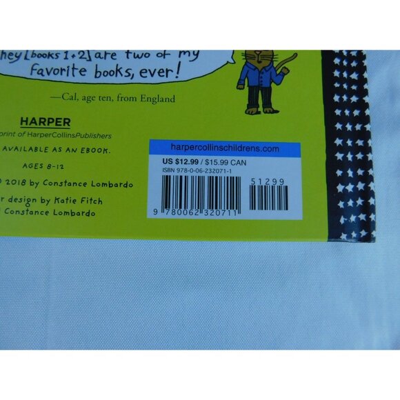 Mr. Puffball Escape from Castaway Island Constance Lombardo Kids Humor Hardcover - Picture 7 of 7